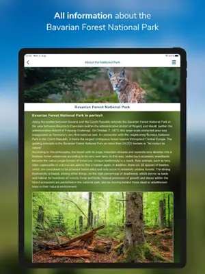 Bavarian Forest National Park android App screenshot 0