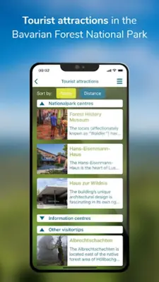 Bavarian Forest National Park android App screenshot 8